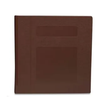 Side Open Ringbinder, 1", 3 Ring, Brown