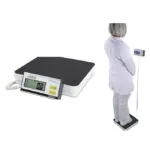 Healthcare Scale, Digital, 550 lb x .2 lb / 250 kg x .1 kg