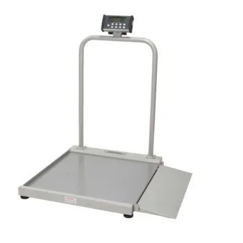 Digital Wheelchair Ramp Scale with Handrails