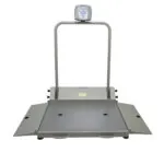 Digital Wheelchair Scale with Dual Ramps and Built-in Pelstar Wireless Technology – KG Only