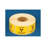 Radioactive Warning Label, Tape