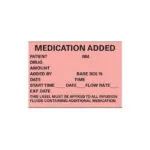 Medication Added Label