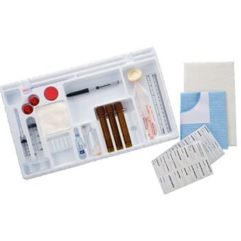 Paracervical/Pudendal Block Tray, with 10mL Pistol-Grip Control Syringe