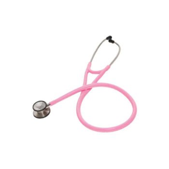 Stethoscope, Dual-Diaphragm, Stainless Steel, Adult/Pediatric