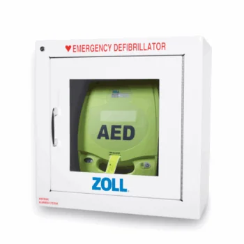 Metal Wall Cabinet with Alarm For AED Plus