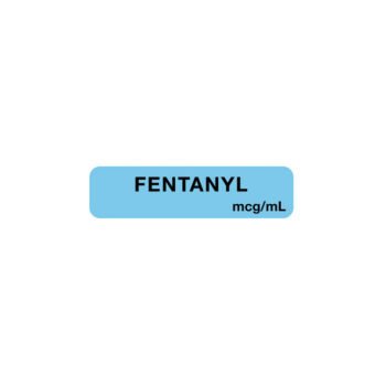 Anesthesia Label Fentanyl mcg/mL