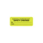 Electrical Equipment Safety Medical Label