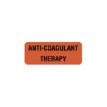 Medical Label, Medication, Fluorescent Red