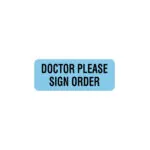 Medical Label, Communication, Light Blue