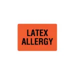 Allergy Warning Medical Label