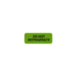 Storage Communication Label, Fluorescent Green