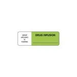 Drug Infusion Medical Label
