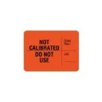 Calibration Medical Label
