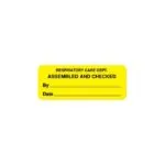 Equipment Maintenance Medical Label