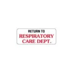 Respiratory Care Medical Label