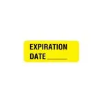Expiration Date Medical Label