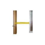 Wander Strip® Door Guard, Yellow, Velcro