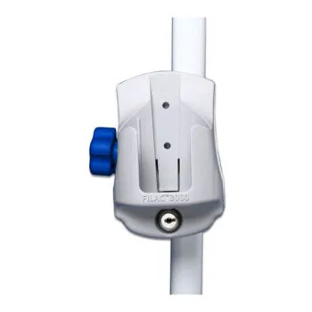 Wall Mounting Base with Pole Clamp, for Filac™ 3000 Electronic Thermometer