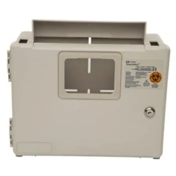 SharpSafety™ Wall Enclosure For In Room Sharps Container, 2 and 5 Quart