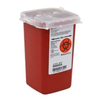 SharpSafety Phlebotomy Sharps Container