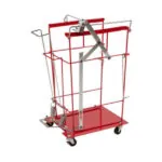 SharpSafety™ Foot Pedal Cart For 8 Gallon Containers