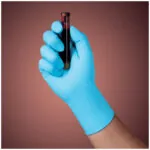 HALYARD BLUE NITRILE EXAM GLOVES