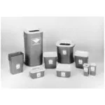 MEDEGEN STACKABLE SHARPS-CONTAINER SYSTEM