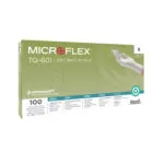 ANSELL MICROFLEX SOFT WHITE POWDER-FREE  NITRILE EXAM GLOVES